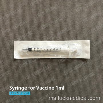 Jarum suntikan kosong khas untuk vaksin 1ml